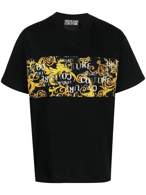 t-shirt donna versace jeans b2htb701|Versace Jeans Couture logo.